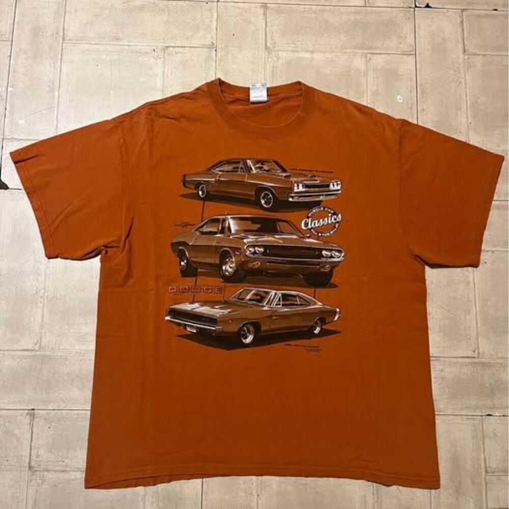Vintage Dodge Classic cars graphic tee size XL